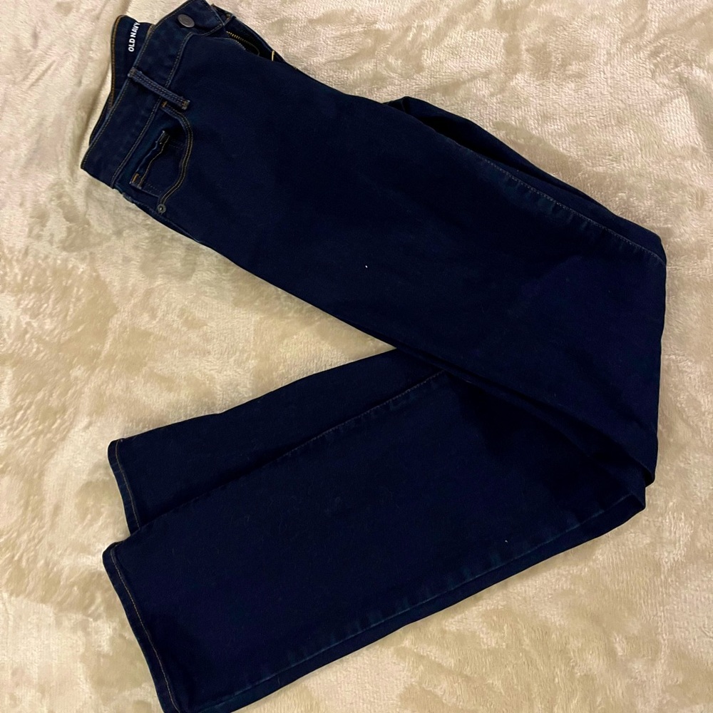 Old Navy Dark wash bootcut high waisted tall sized 6 jeans